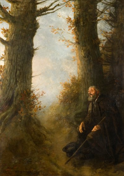 Tired Wanderer, 1878 by Alphonse Legros